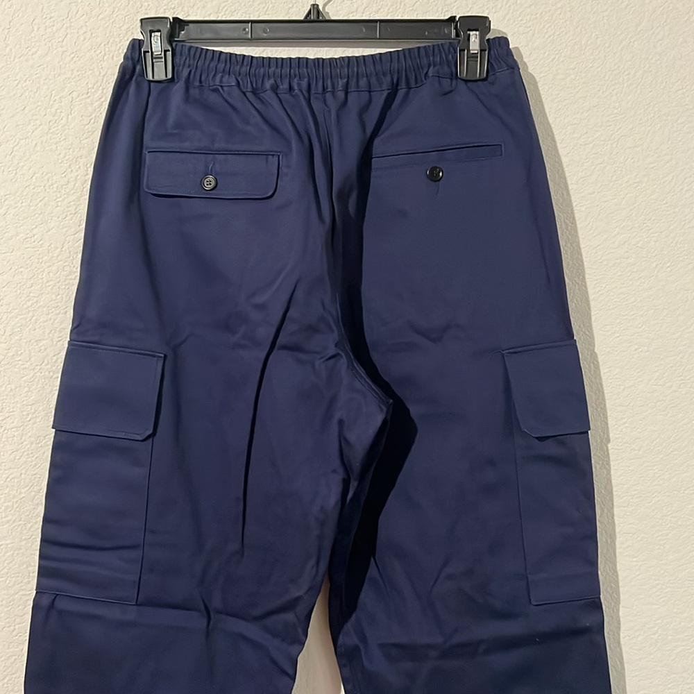 Marni Drawstring Cargo Pants Trousers in Navy, NWT, Size 50 - Picture 8 of 10